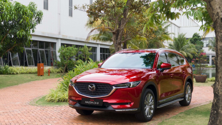Mazda CX-8 2022 cập bến thị trường Việt Nam: Giá từ 1,079 tỷ đồng, nâng cấp hệ thống an toàn