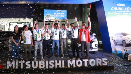 Xpander và Attrage lập kỷ lục tiết kiệm nhiên liệu mới tại Eco Drive Challenge 2020