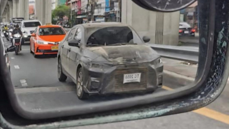 Toyota Vios 2022 bị bắt gặp trên đường phố Thái Lan, chính thức ra mắt vào quý 3 năm nay