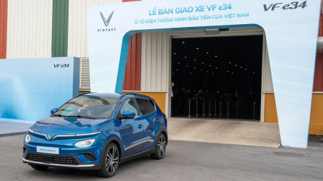 Fadil và VF e34 đứng top tháng 4 của VinFast
