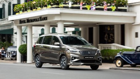 Ấn tượng với Suzuki Ertiga - “máy kiếm tiền" mới của tài xế công nghệ