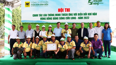 Phân bón Bình Điền và "sân chơi" trao đổi kinh nghiệm canh tác lúa thông minh