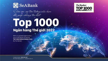 SeABank được The Banker xếp hạng trong “Top 1000 Cwin4555 link đăng ký đăng nhập thế giới 2022”