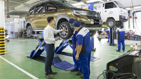 Suzuki mạnh tay ưu đãi phụ tùng và kiểm tra xe miễn phí tri ân khách hàng