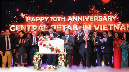 Central Retail đánh dấu hành trình 10 năm hoạt động tại Việt Nam đầy ấn tượng