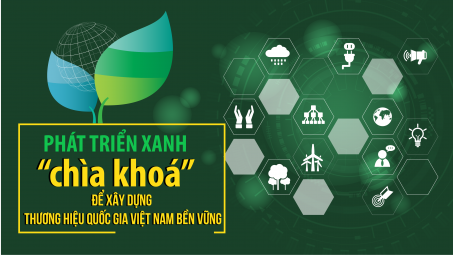 Phát triển xanh - "chìa khoá" để xây dựng Thương hiệu quốc gia Việt Nam bền vững