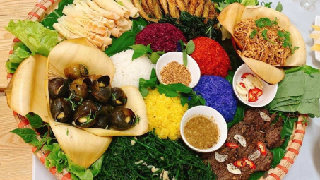 Xôi ngũ sắc – Nét văn hoá của người vùng cao