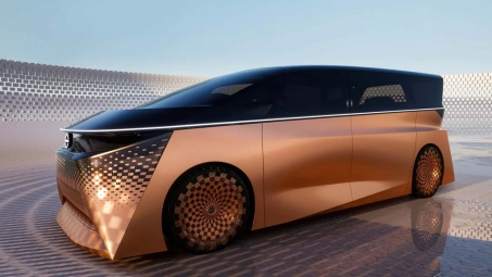 Nissan Hyper Tourer minivan: Mẫu concept chạy điện có thiết kế siêu dị