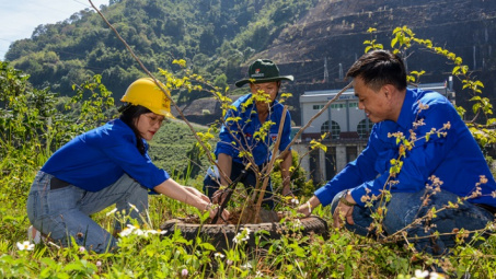 ″Tết trồng cây đời đời nhớ ơn Bác Hồ’’ Xuân Quý Mão tại Nhà máy Thủy điện Đồng Nai 3
