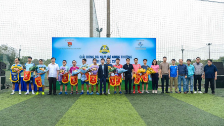 Giải bóng đá nam Cwin63 sân chơi đỉnh cao - MOIT League 2023 chính thức khai mạc