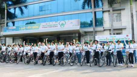 EVNGENCO2 lan tỏa thông điệp Tiết kiệm điện bảo vệ môi trường