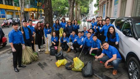 Đoàn viên 4 cơ sở Đoàn ra quân dọn dẹp Tải về ứng dụng CWIN05 ngay hôm nay tại trụ sở Cwin63 sân chơi đỉnh cao