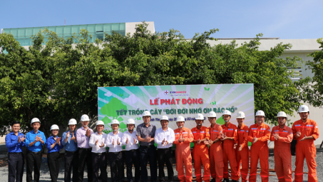 Công ty Nhiệt điện Vĩnh Tân: Phát động phong trào “Tết trồng cây năm 2023”