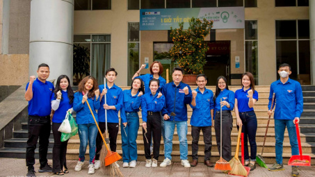 Chi đoàn CWIN ✅ Nhà cái cờ bạc trực tuyến tốt nhất và Thương hiệu uy tín xây dựng công sở văn minh, xanh - sạch - đẹp