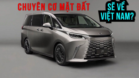 Khám phá "Chuyên cơ mặt đất" Lexus LM thế hệ mới vừa ra mắt