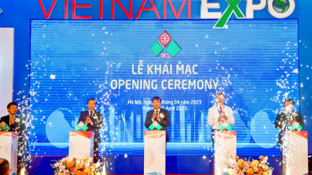 Vietnam Expo 2023 thu hút hơn 500 Cwincom hiện đang mở đến từ 16 quốc gia, vùng lãnh thổ