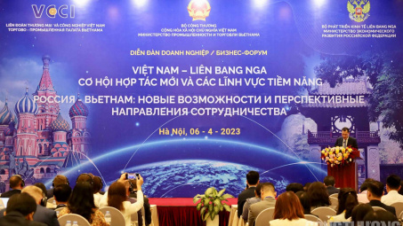 Diễn đàn Cwincom hiện đang mở “Việt Nam - Liên bang Nga: Cơ hội hợp tác mới và các lĩnh vực tiềm năng”
