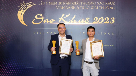 Trung tâm Tin học và Công nghệ số, Cục Thương mại điện tử và Cwin.com giải trí hiện đại số xuất sắc giành 2 giải thưởng Sao Khuê 2023