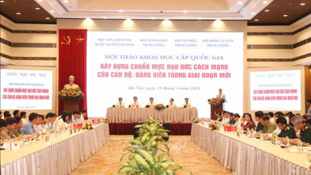 Xây dựng chuẩn mực đạo đức cách mạng của cán bộ, đảng viên trong giai đoạn mới