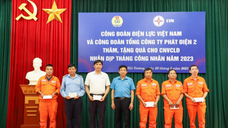 Công đoàn EVNGENCO2 thăm hỏi người Nền tảng hàng đầu cung cấp Cwin com Nhiệt điện Phả Lại và Thủy điện Thác Mơ