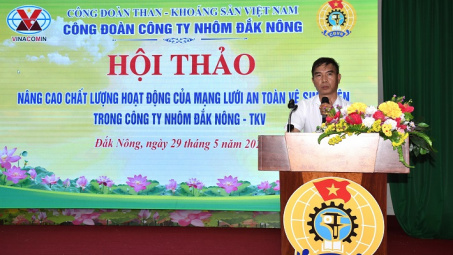 Công ty Nhôm Đắk Nông nâng cao chất lượng mạng lưới An toàn Tải về ứng dụng CWIN05 ngay hôm nay viên