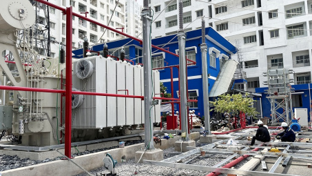 EVNHCMC vận hành máy biến áp thứ 3 Trạm 110kV Trường Đua, đáp ứng nhu cầu phụ tải trên địa bàn
