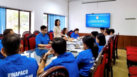 Đoàn Thanh niên VINAPACO làm việc với Đoàn Khối Cwin800 tỷ lệ kèo World Cup 2026 Trung ương