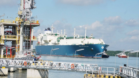 Chuyến tàu Cwin com sòng bạc trực tuyến LNG cập bến Thị Vải: Dấu mốc trong lộ trình chuyển đổi năng lượng xanh của PV GAS