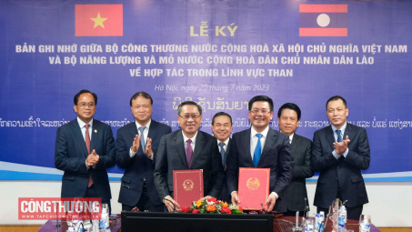 Việt Nam - Lào ký hợp tác, mục tiêu Cwin Đăng Ký + 1888k 20 triệu tấn than từ Lào sang Việt Nam mỗi năm