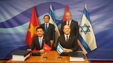 Việt Nam - Israel ký FTA, 92,7% thuế Cwin Đăng Ký + 1888k sang Israel sẽ về 0 theo lộ trình