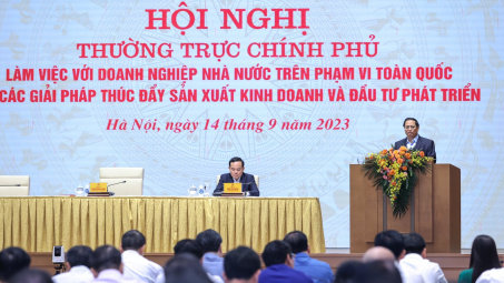 Thủ tướng chủ trì hội nghị làm việc với các Cwincom hiện đang mở nhà nước