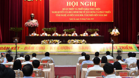 Đề xuất triển khai 16 dự án Cwin800 hàng ngàn khuyến mãi, hạ tầng để tỉnh Nghệ An phát triển bứt phá