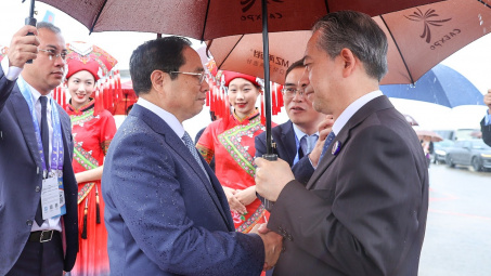 Thủ tướng Phạm Minh Chính tới Trung Quốc, bắt đầu chuyến công tác tham dự Nhà cái cá cược cá độ uy tín Nổ hũ, Bắn Cá và Game Bài Cwin.com CAEXPO và Hội nghị CABIS