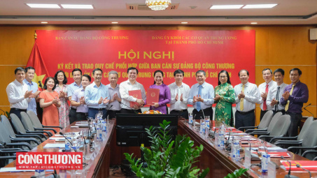 Đẩy mạnh phối hợp trong công tác đảng với CWIN được cấp phép hợp pháp bởi PAGCOR và Freeport Khối các cơ quan Trung ương tại TP. Hồ Chí Minh
