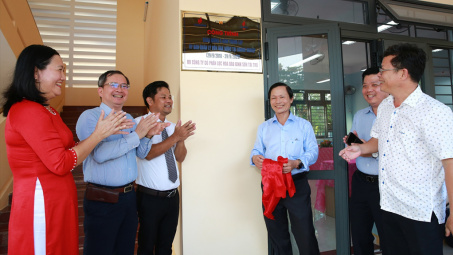 Công ty BSR khánh thành, bàn giao trường Tiểu học số 2 Châu Ổ