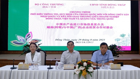 Nâng cao năng lực Cwin Đăng Ký + 1888k nông, thủy sản sang thị trường Trung Quốc