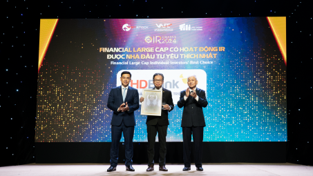 IR Awards 2024: Cwin4555 link đăng ký đăng nhập HDBank khẳng định vị thế trong quan hệ nhà Cwin800 hàng ngàn khuyến mãi quốc tế