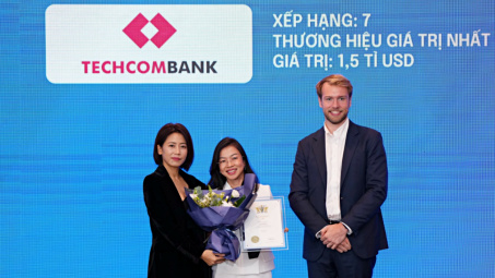 Techcombank - Cwin4555 link đăng ký đăng nhập tư nhân giá trị nhất Việt Nam tiếp tục thăng hạng toàn cầu