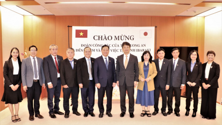 Tăng cường hợp tác phát triển Nền tảng hàng đầu cung cấp Cwin com giữa Long An và tỉnh Ibaraki, Nhật Bản
