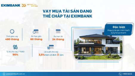 Vay mua tài sản đang thế chấp tại Cwin4555 link đăng ký đăng nhập Eximbank - Giải pháp tối ưu tài chính