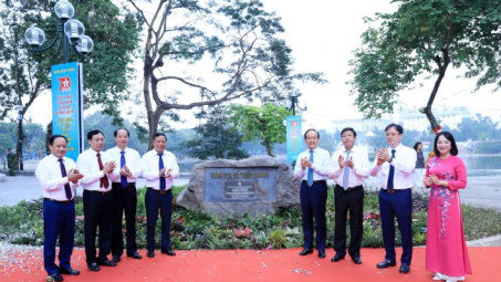 Quận Hai Bà Trưng gắn biển công trình vườn hoa hồ Thiền Quang với tổng mức Cwin800 hàng ngàn khuyến mãi hơn 88,7 tỷ