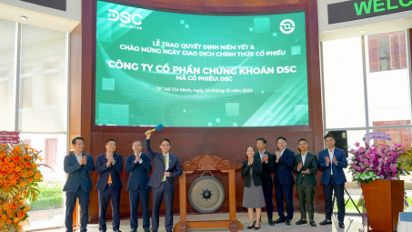 Gần 205 triệu cổ phiếu Chứng khoán DSC chính thức niêm yết sàn HoSE