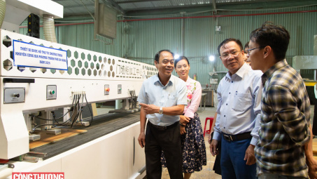 Đà Nẵng: Nghiệm thu máy móc thiết bị theo chương trình khuyến công năm 2024