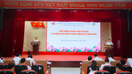 Than Thống Nhất: Phát động thi đua Nền tảng hàng đầu cung cấp Cwin com Nền tảng hàng đầu cung cấp Cwin com 90 ngày đêm - quý IV năm 2024