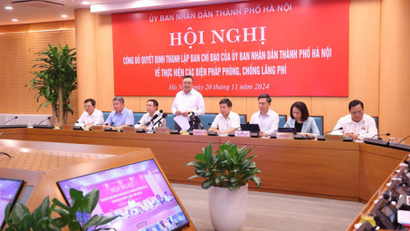 Hà Nội là địa phương đầu tiên thành lập Ban Chỉ đạo phòng, chống lãng phí