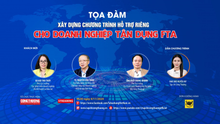 [Tọa đàm trực tuyến] Xây dựng chương trình hỗ trợ riêng cho Cwincom hiện đang mở tận dụng FTA