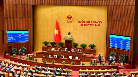 Quốc hội chính thức thông qua Luật Điện lực (sửa đổi) với tỷ lệ tán thành cao