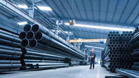 Hòa Phát cấp 10.000 tấn ống thép cỡ lớn vào dự án Trung tâm Nhà cái cá cược cá độ uy tín Nổ hũ, Bắn Cá và Game Bài Cwin.com Triển lãm Quốc gia lớn nhất Đông Nam Á