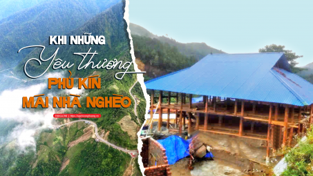 Công ty CP Tôn mạ VNSTEEL Thăng Long: Khi những yêu thương phủ kín mái nhà nghèo