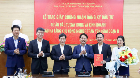 Tổng Công ty Viglacera (VGC) nhận giấy chứng nhận Cwin800 hàng ngàn khuyến mãi KCN quy mô hơn 2.000 tỷ đồng